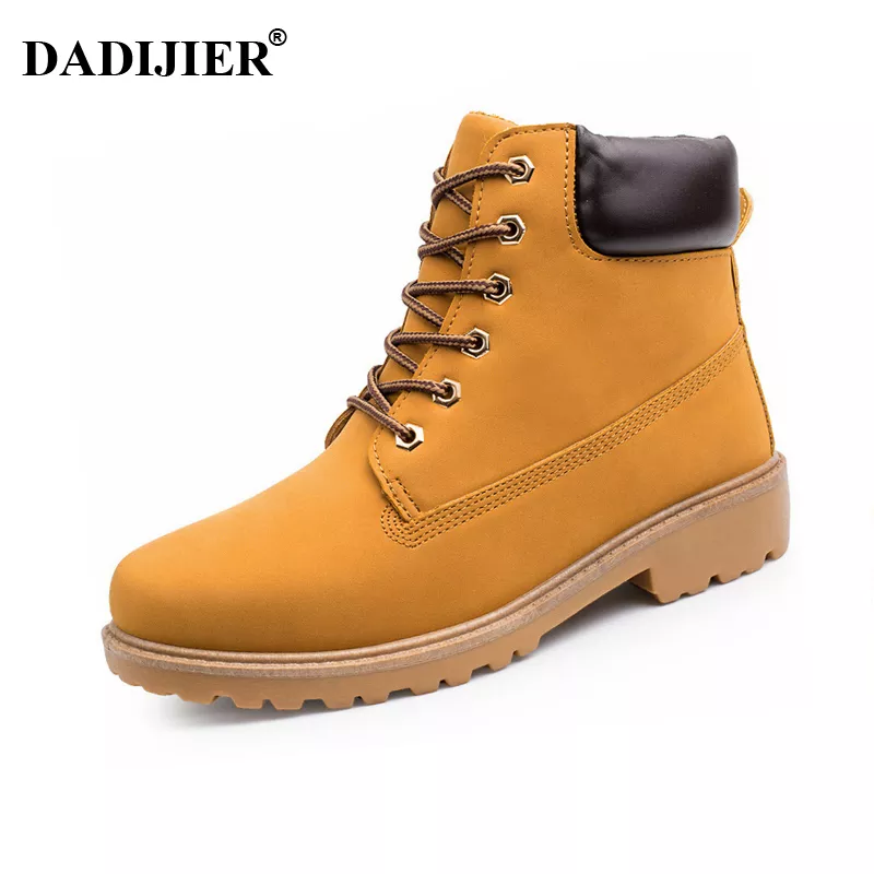 Men boots Fashion  Boots Snow Boots Outdoor Casual cheap timber boots Lover Autumn Winter shoes ST01