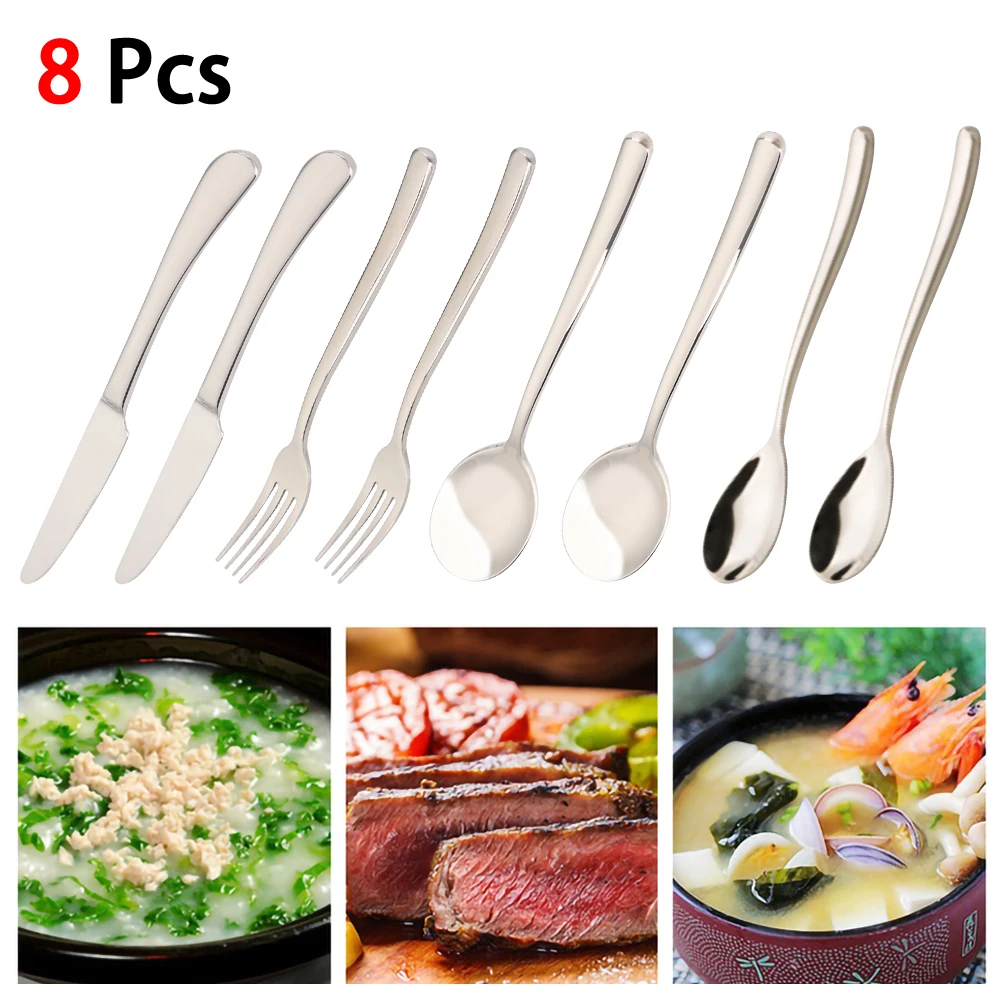 Столовая посуда из нержавеющей стали с титановым покрытием|Вилки| |