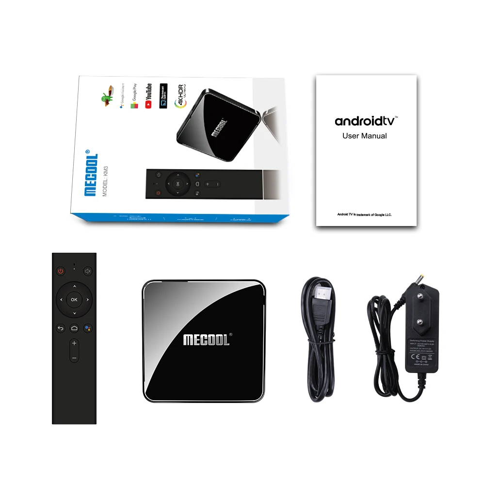 ТВ приставка Mecool KM3 Android с руководством по загрузке Amlogic S905X2 2 4G 5G Dual Wifi 100M LAN ram 64G EMMC