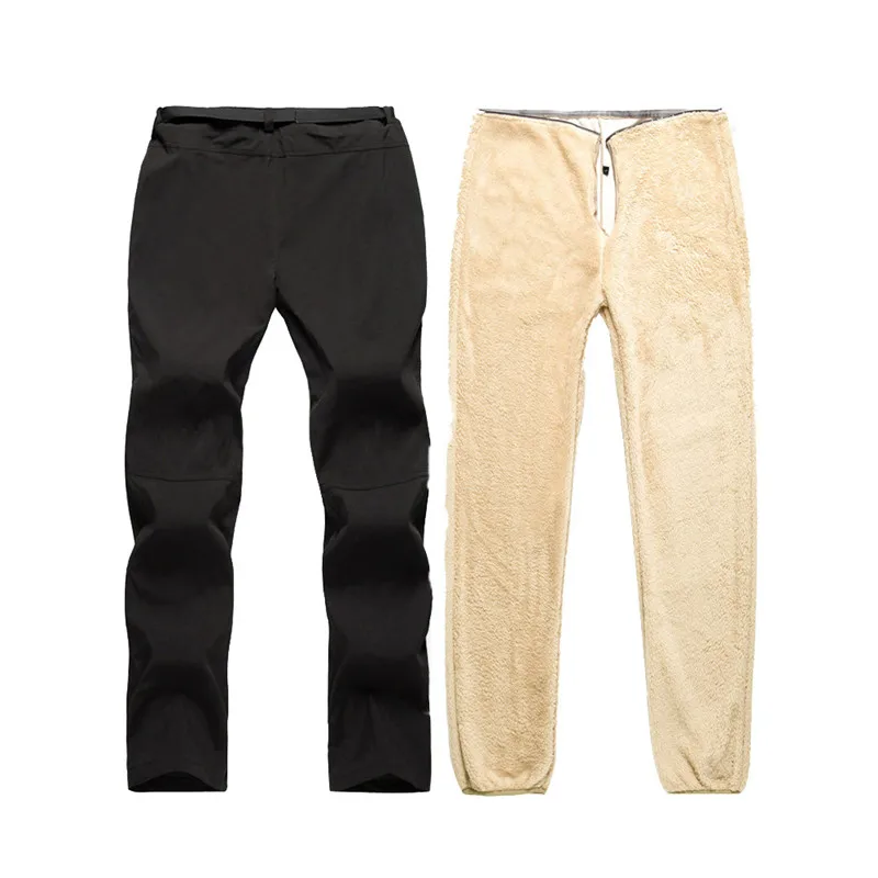 Hiking Pants Outdoor Waterproof Windproof Breathable Quick Dry Trousers Women Men Camping Fishing Climbing Stretchy Fall Winter | Спорт и