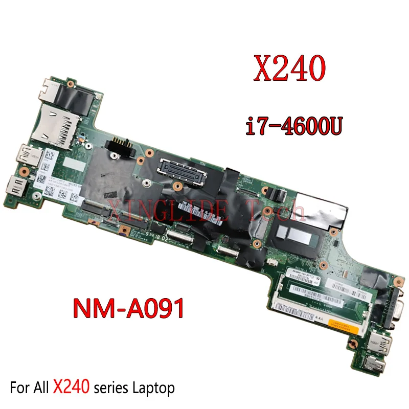 Оригинальная материнская плата для ноутбука Lenovo ThinkPad X240 модель детской платы