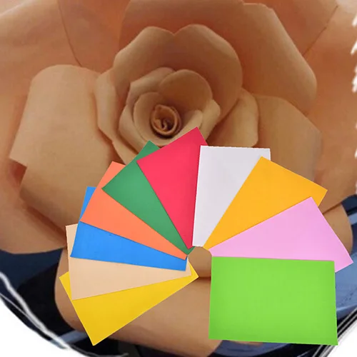 10 шт./компл. лидер продаж цветов 16K плотная многоцветный спонж бумага для