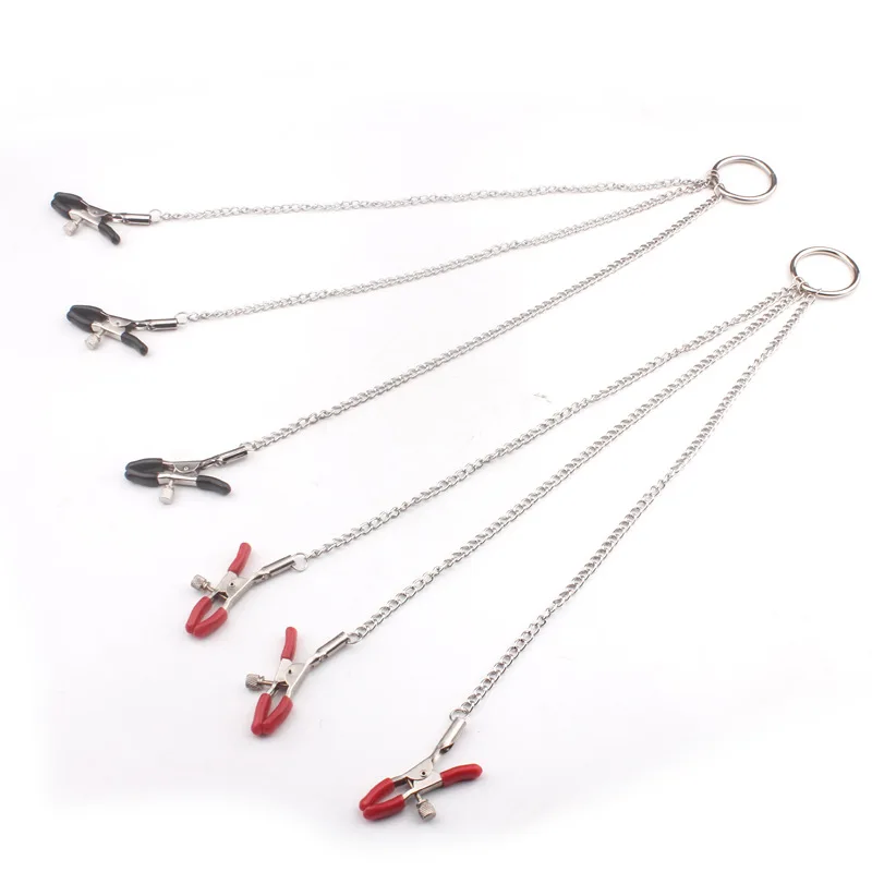 БДСМ сексуальный флирт соски зажимы для груди клитор губ раб взрослые интимные