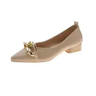 Туфли-лодочки женские готические, на толстой цепочке, 2021