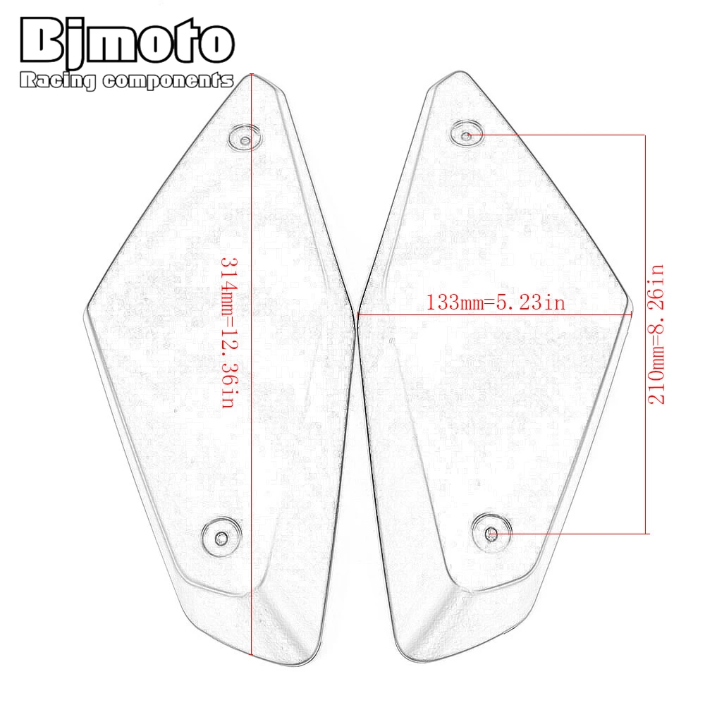 

Motorcycle Accessories CB650R CBR 650R Tank Frame Side Panel Cover Shell Protector Fairing Bodykit For Hond CBR650R 2019-2021