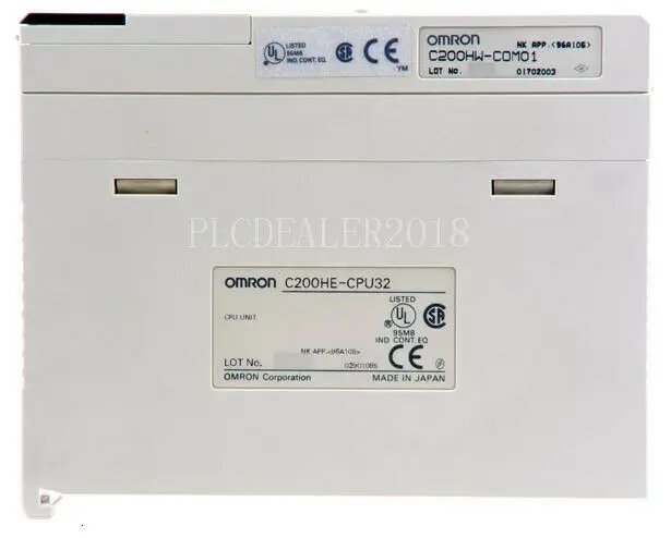 Новый в коробке Omron C200HE-cpu 32-E cpu блок программируемый логический контроллер |