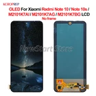 ЖК-дисплей OLED для Xiaomi Redmi Note 10 Note 10s, сенсорный экран с дигитайзером в сборе для Redmi M2101K7AI, M2101K7AG, M2101K7BG, ЖК-дисплей