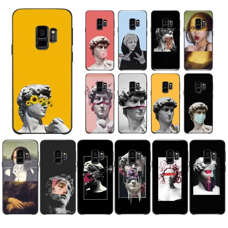 

Great Art Aesthetic David Mona Lisa Phone Case For Samsung Galaxy J7 PRIME J2Pro2018 J4 Plus J5 PRIME J6 J7 Duo Neo J737 J8