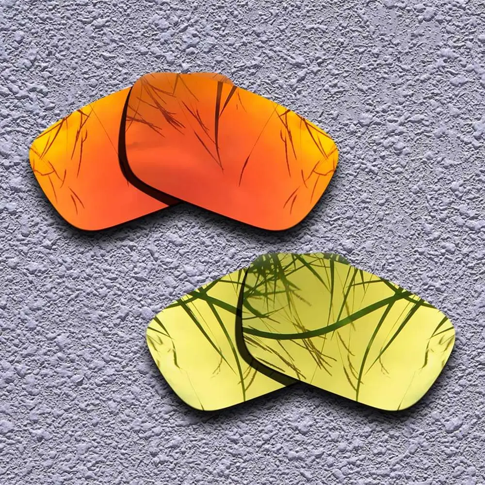 2 пары поляризованных сменных линз для солнцезащитных очков Оукли несколько