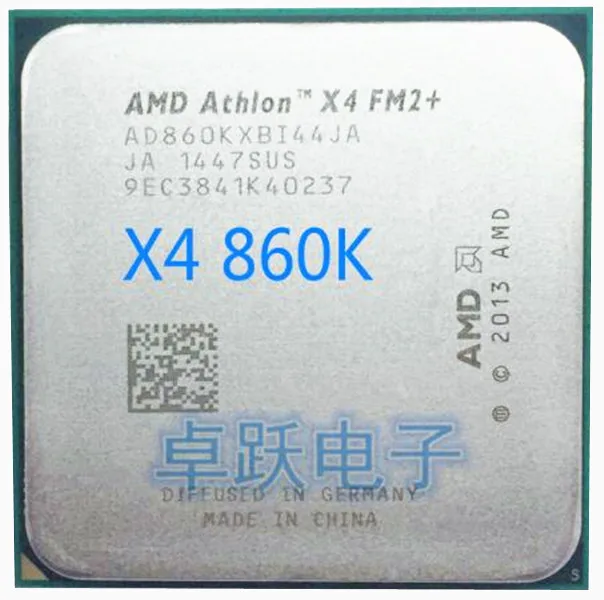 Процессор AMD Athlon X4 860 K 3 7 ГГц четырехъядерный процессор Socket FM2 + бесплатная