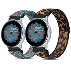 Ремешок нейлоновый для Samsung Galaxy Watch 4classic3active 2, браслет для Huawei watch GT 2 2e pro, 2021 20 мм, 45 мм46 мм42 мм44 мм