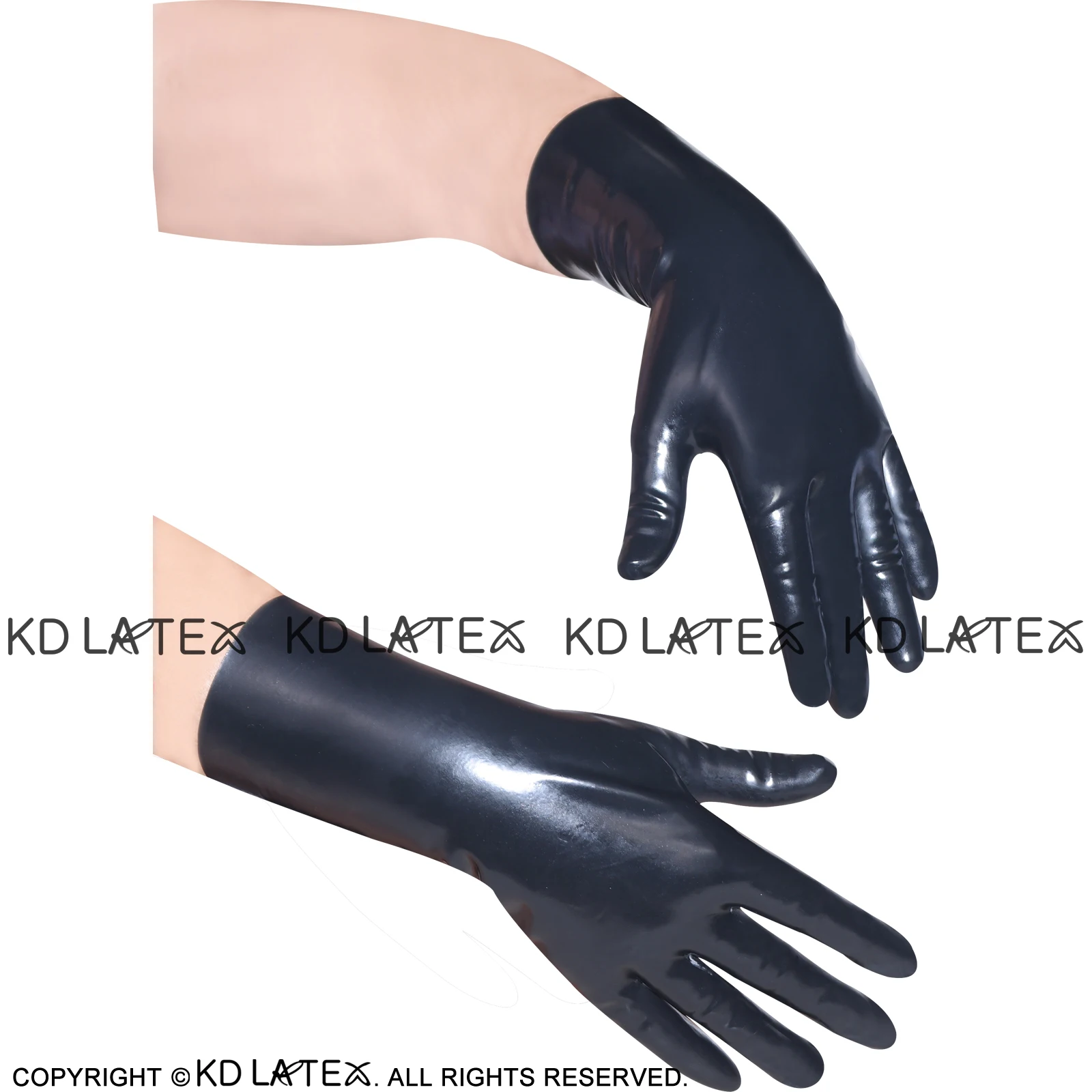 Черные сексуальные короткие латексные перчатки резиновые рукавицы|gloves rubber|gloves