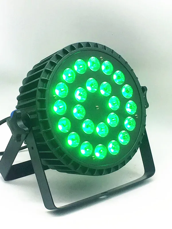 24x12W 4in11 24x18 Вт RGBWA+ UV 6в1 DMX светодиодный прожектор для диджея iluminacion 6в1 rgbwa uv llevo luz de la igualdad dj dmx luz - Цвет: 24x12W 4in11