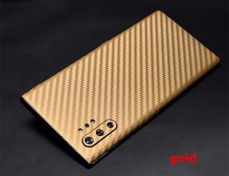 NOTOW Мода 3D углеродное волокно задняя паста защитная пленка наклейка для samsung Galaxy Note10/Note10plus/A70/A50/S10/S10Plus/s10E