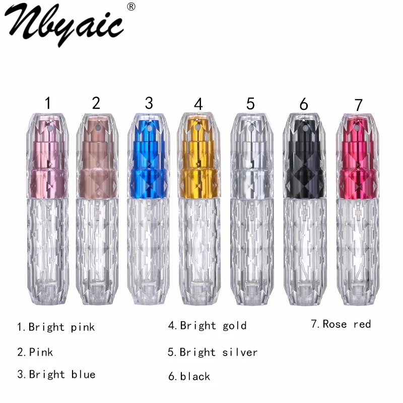 

Nbyaic High-grade perfume sub-bottling 5ml bottom filling spray sample portable artifact high-end empty bottle 1pcs