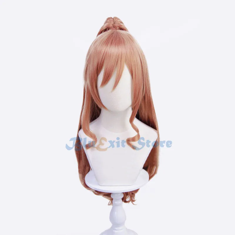 Игра BanG Dream! Roselia Imai Lisa парик косплей волосы длинные волны хвост синтетические Comiket