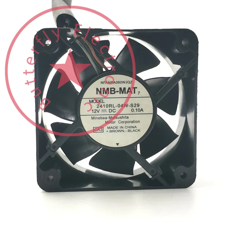 

Новый оригинальный 12 В 0.1A 2410RL-04W-S29 охлаждающий вентилятор 60*60*25 мм 6 см 6025