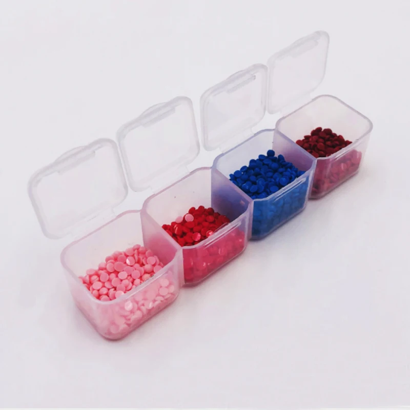 28 решетки разборные Алмазная вышивка аксессуары алмазов картина Коробки вышитые