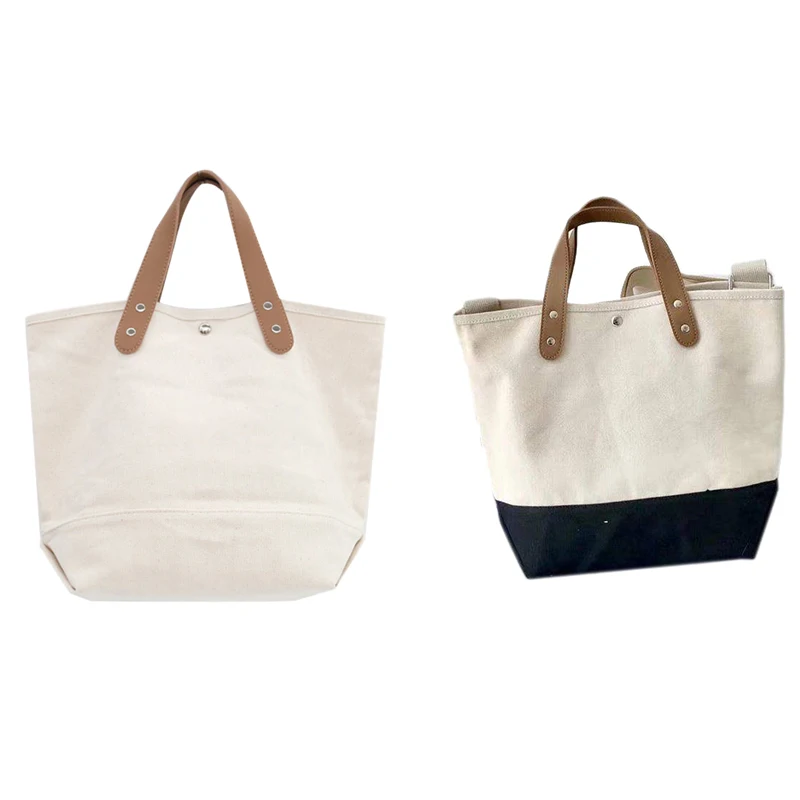 

Casual Canvas Large Capacity Totes Women Handbags Patchwork Lady Shoulder Messenger Bags