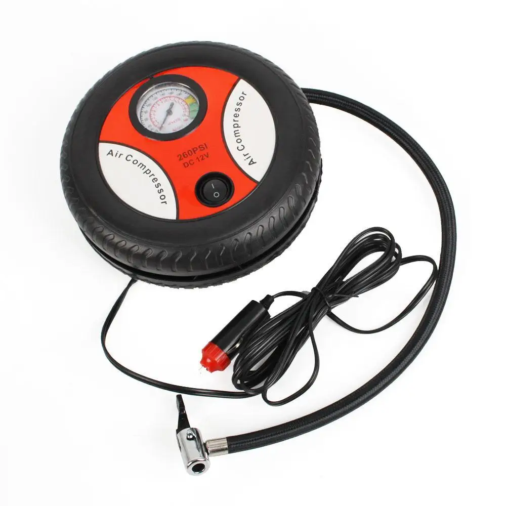 Портативный мини насос hobbylan для накачки шин электрический компрессор контроля