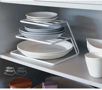plate multilayer storage rack desktop cutlery dish drying iron wire rack kitchen shelf organizer utensilios organization 60aa01