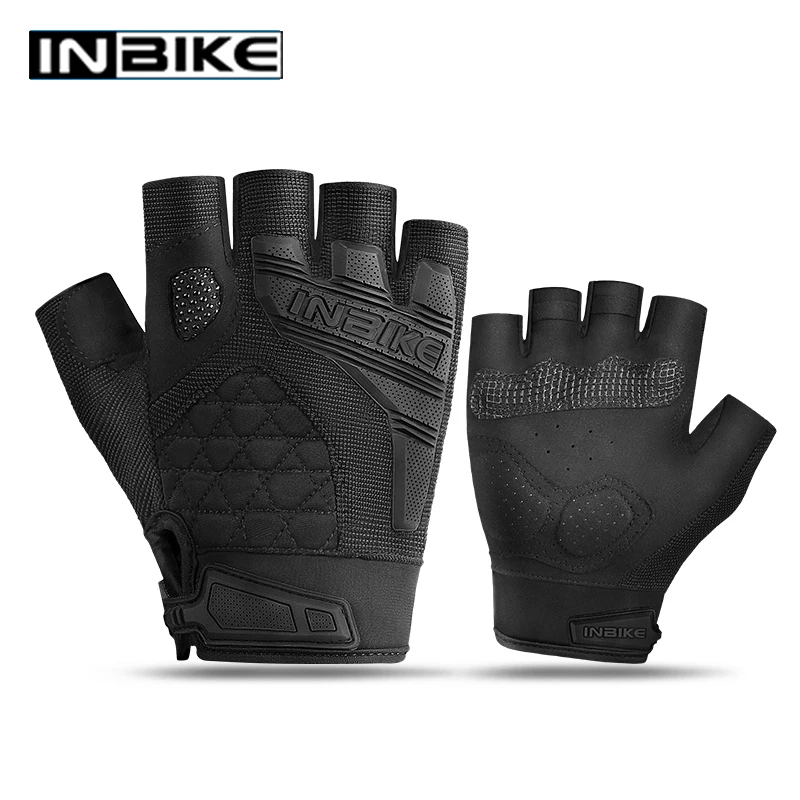 

INBIKE Summer Motorcyclist Gloves Man Half Finger Motorcycle Sport Glove for Cycling MTB Road Bike Motor Motorbike Accessories