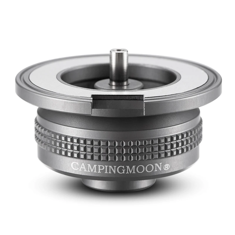 

Outdoor Stove Gas Tank Conversion Head Adapter Aluminum Alloy Stove Accessories Mini Camping Accesorios Camping Supplies KC50LZ