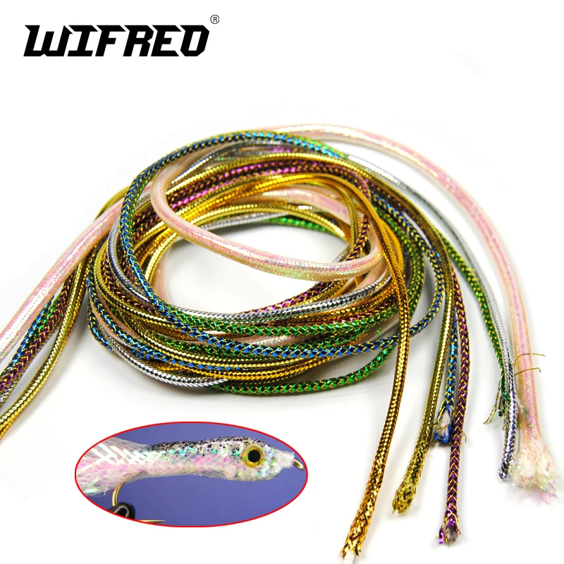 2 пары в упаковке/4 м Голографическая шнур из майлара цвета: золотистый