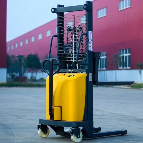 

1 Ton Weighing Scale Semi Electric forklift stacker ,electric motor pallet stacker price