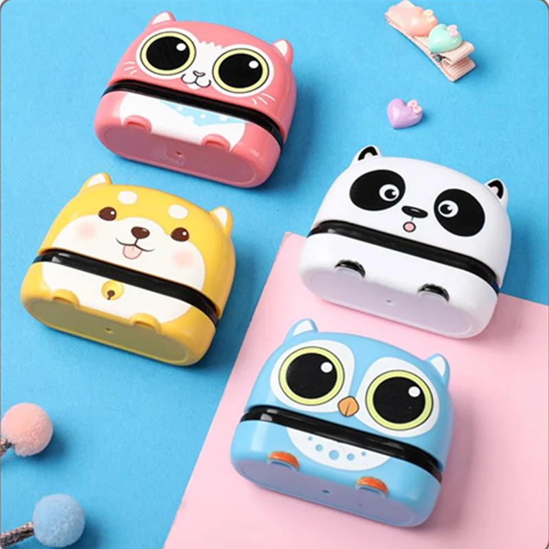 Печать с именем совы панды на заказ штамп для детей школьная одежда учащихся