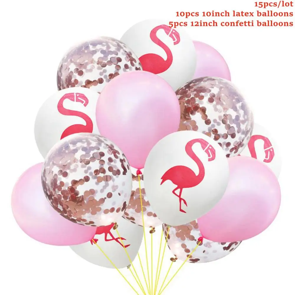 Flamingo Balloons 2 Taoup 68*48 см Розовый фламинго Photo Booth рамки День рождения Декор поставки летняя Гавайская участник Luau тропический Фотокабины реквизит - Цвет: Flamingo Balloons 2