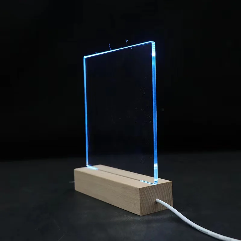10 шт. RGB светодиодная подставка под дерево осветительная стойка питание от USB для