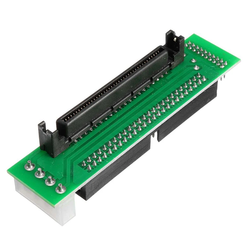 Адаптер для жесткого диска компьютера SCSI SCA с 80 PIN на 50 всех U320/U160/LVD/SE - купить по