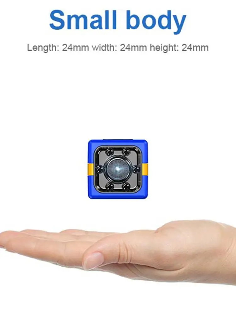 Стильная маленькая камера HD наружная антенна DV 32G карта микро ночного видения