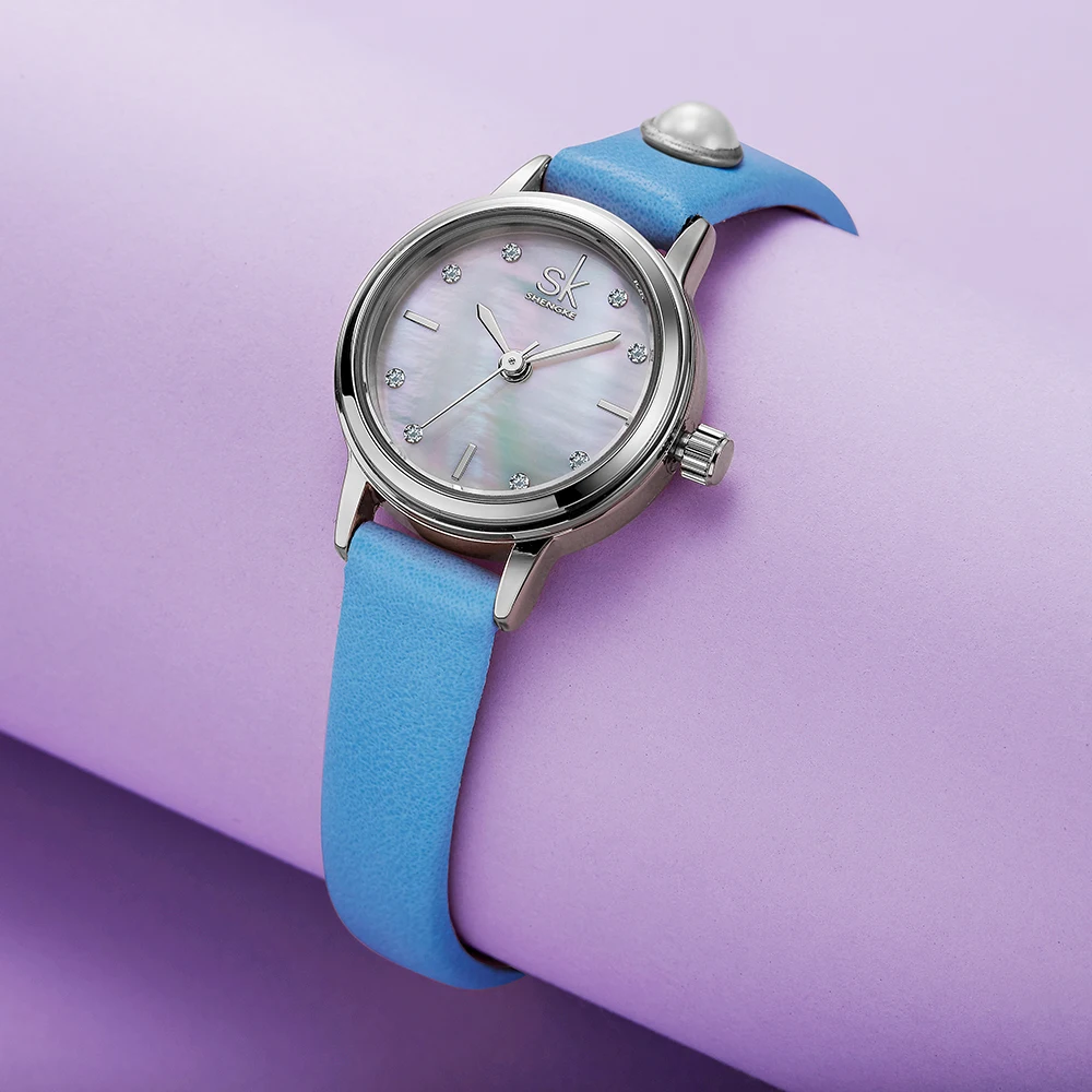 Shengke Relojes Mujer платье женские часы брендовые Модные кварцевые часы женские наручные часы Часы Бизнес Montre Femme