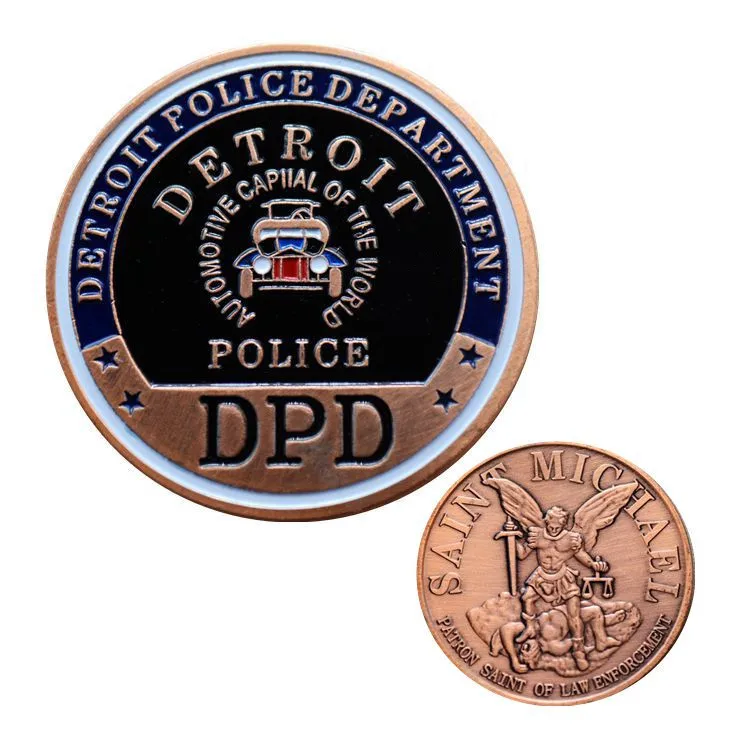 Юбилейная коллекция юбилейных монет полицейского участка DPD|Безвалютные монеты|