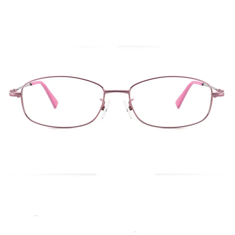 

New Super Elastic Memory Titanium Alloy Spectacle Frame Simple Fashion Art Eyeglasses Ladies Trendy Lightweight Myopia Eyewear