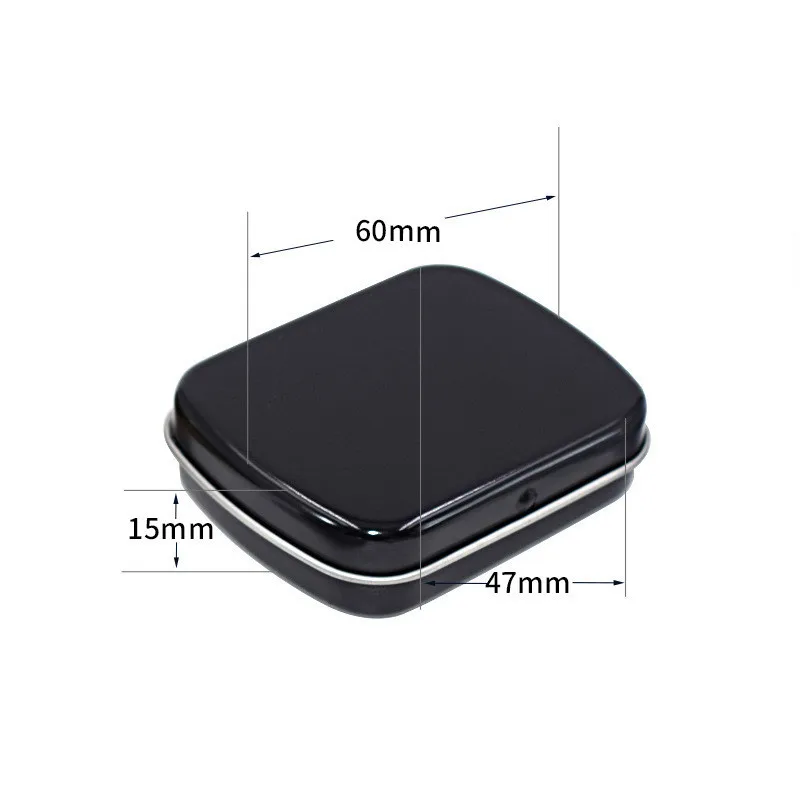 1 шт. Маленький Пустой Металлический флип бокс для хранения органайзер денег