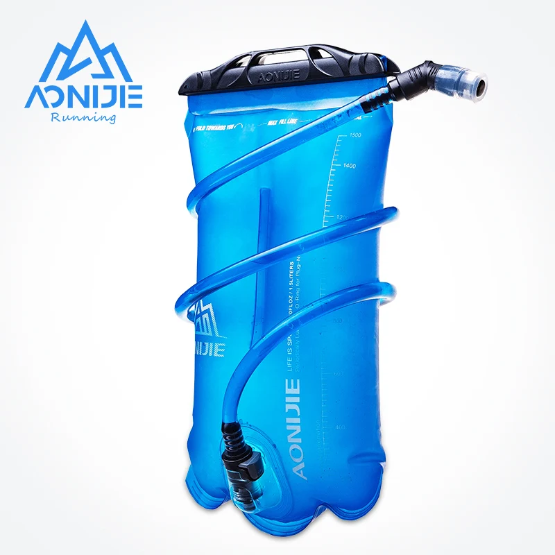 AONIJIE SD16 мягкий резервуар для воды Гидратация мочевого пузыря пакет для хранения воды BPA Free - 1.5L 2L 3L бег гидратация жилет рюкзак