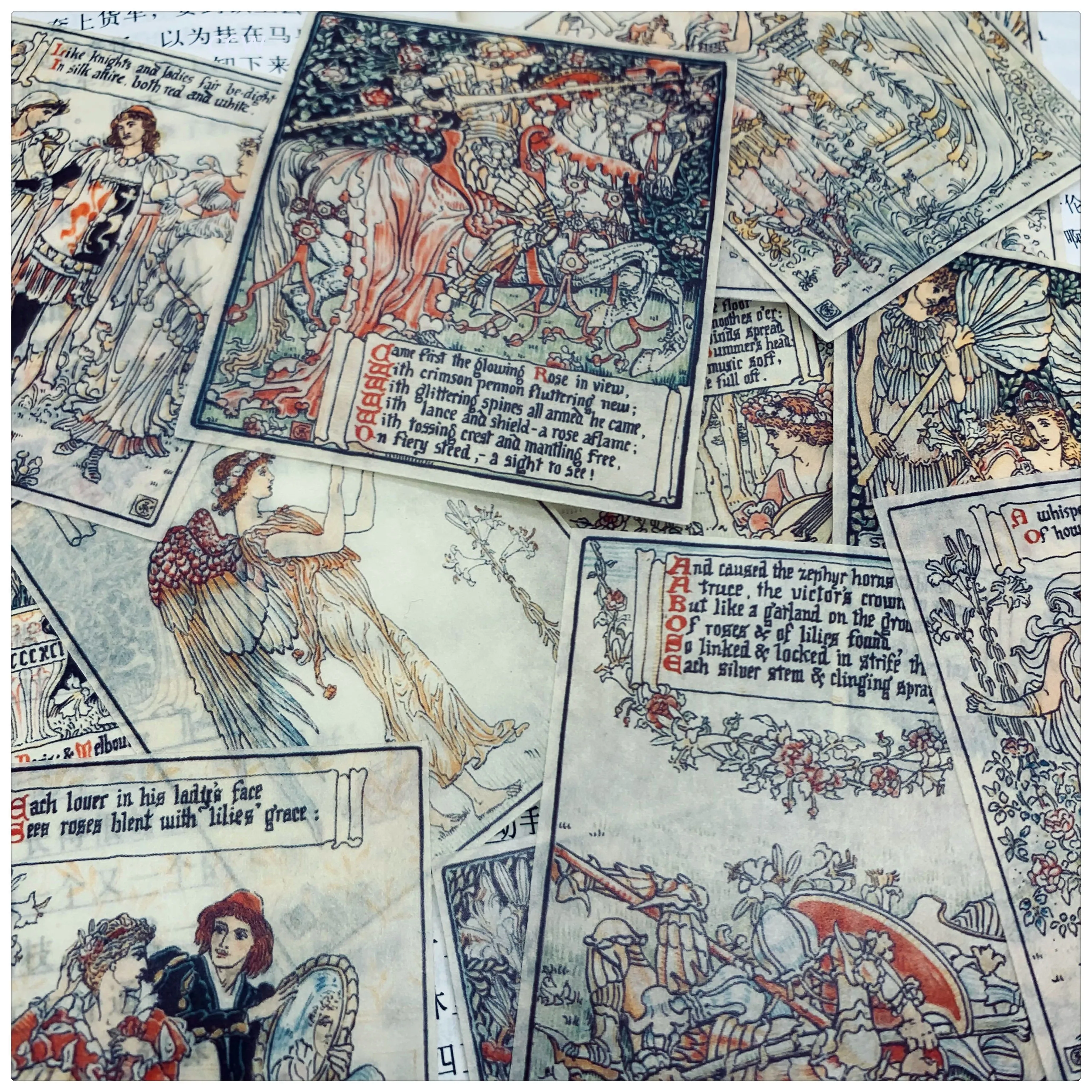 Классическая европейская винтажная TN наклейки для скрапбукинга DIY основа