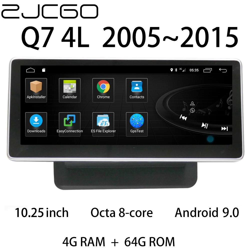 For Audi Q7 4L 2005~2010 MMI Android Car Radio Amplifier GPS Navigation Multimedia Player WiFi BT Navi MAP HD
