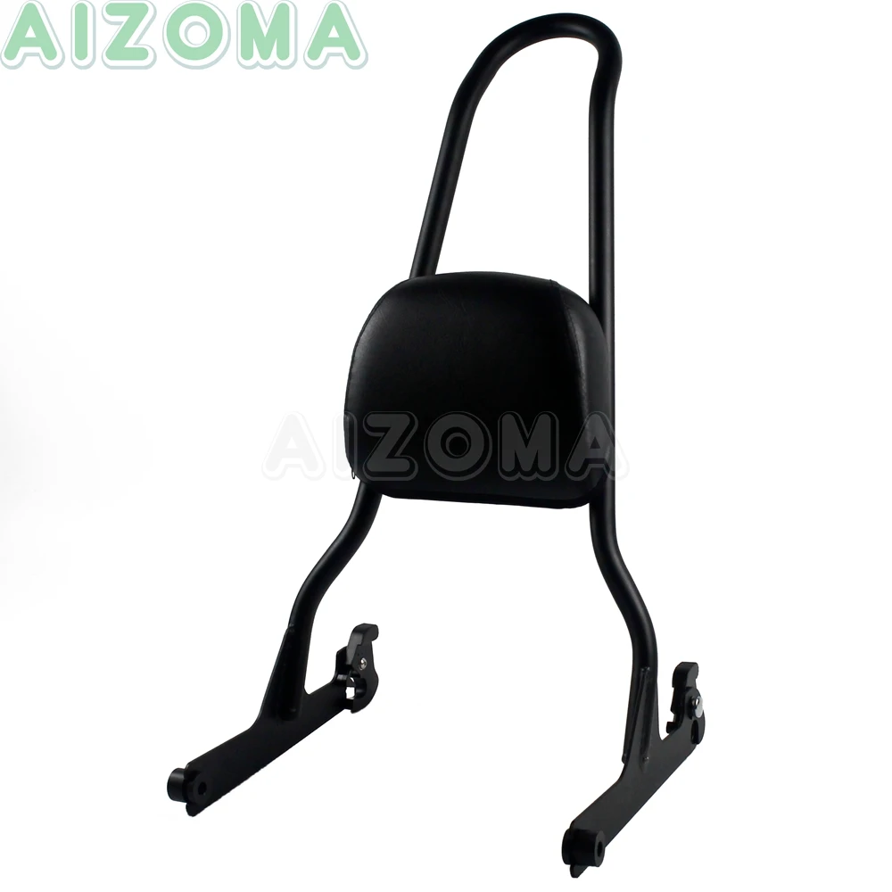 Задняя спинка мотоцикла шина Sissy Bar с комплектом легковых дисков для Harley Softail Custom