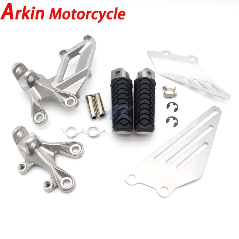 Комплект передних подножек для Kawasaki ZZR1400 ZX14R 2006-2018 2017 2016 2015 2014 2013 2012 2011 2010 2009 2008 2007