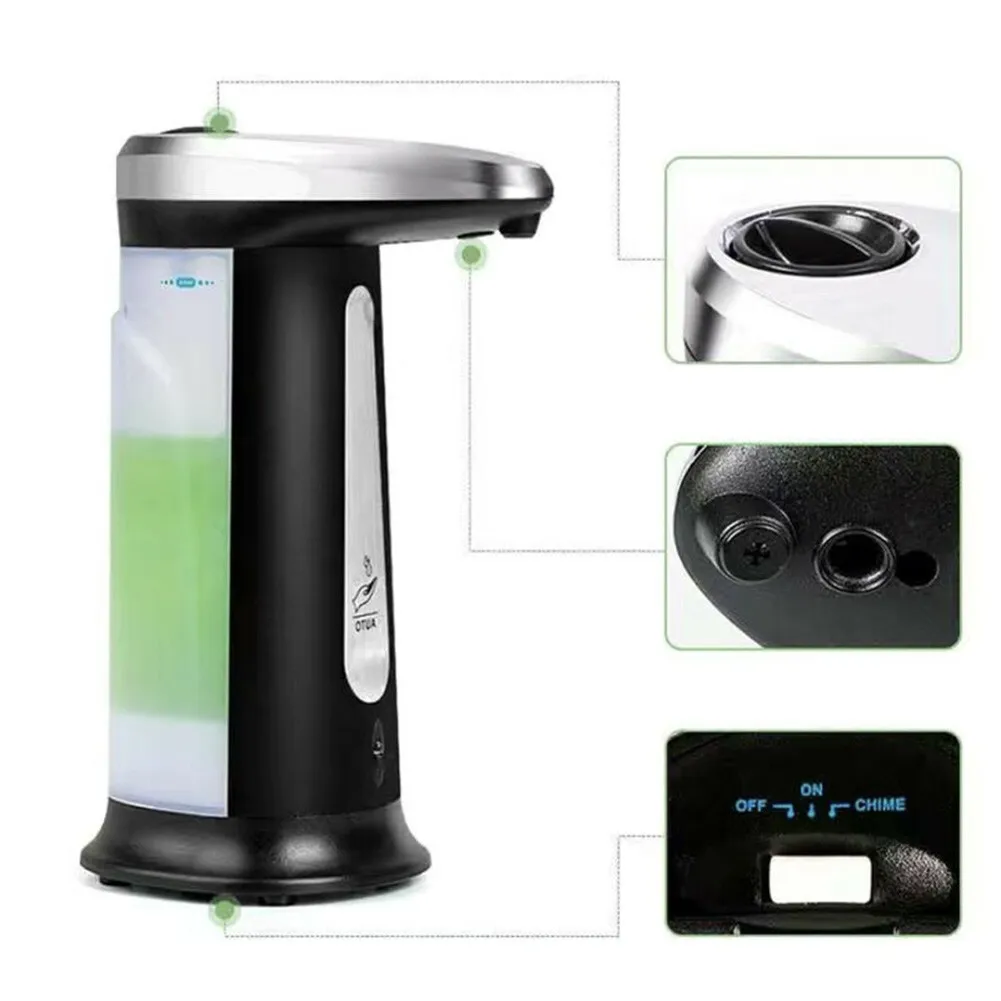 

Automatic Soap Dispenser Dispenser Hands-free IR Sensor Infrared Touchless