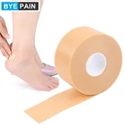 Кинезиологическая лента BYEPAIN для спортсменов, водонепроницаемая, для снижения боли и восстановления после травм, эластичная, растягивающаяся, 2,5*450 см в рулоне, 1 рулон