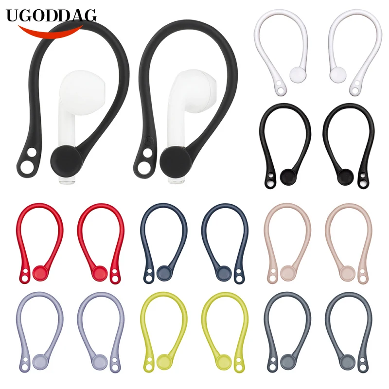 

Mini Anti-fall Bluetooth Wireless Headset Earhooks Earphone Protector Holder Sports Anti-lost Non-slip Ear Hook For AirPod 1 2
