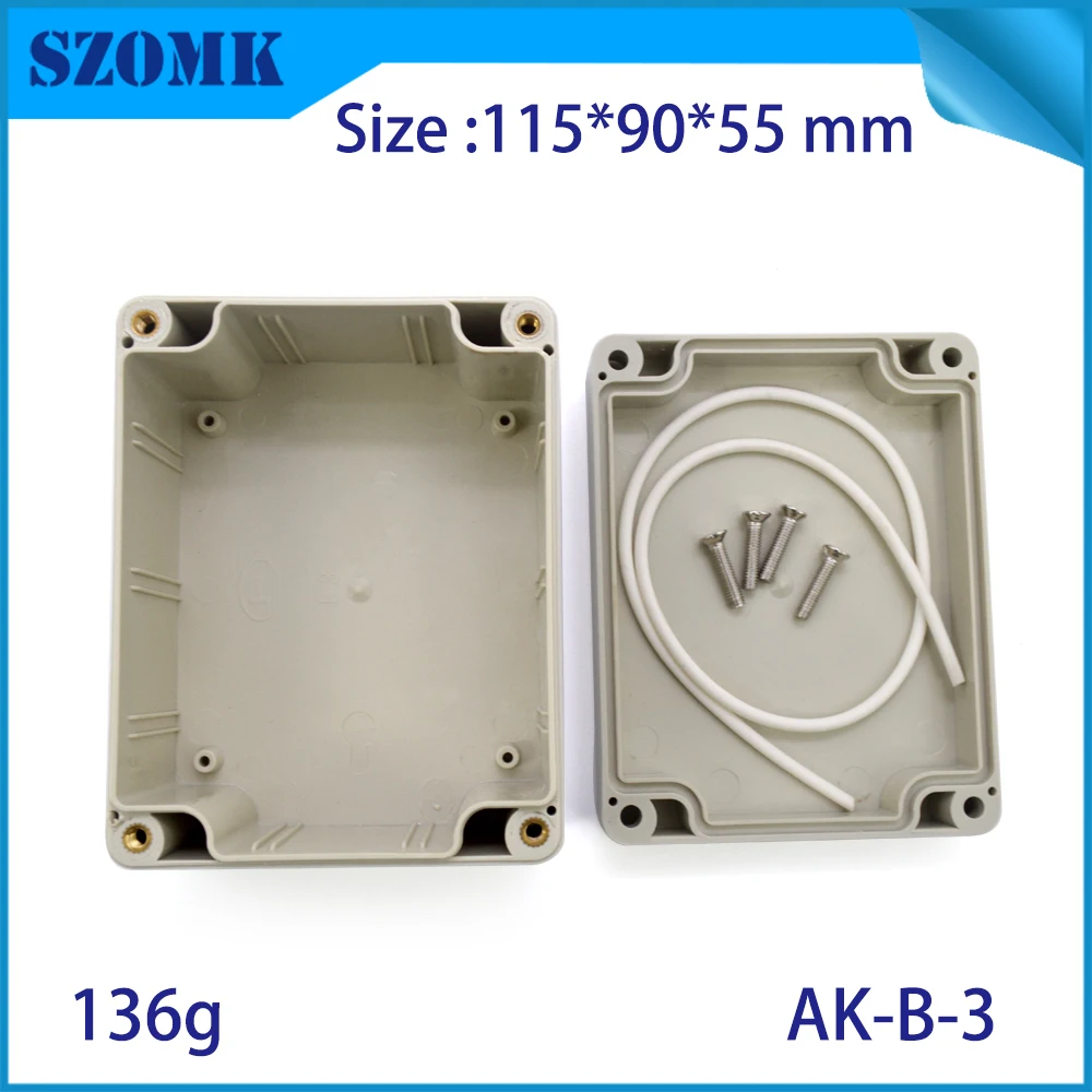 4 шт. пластиковые корпуса для электроники 115 х90х55 мм