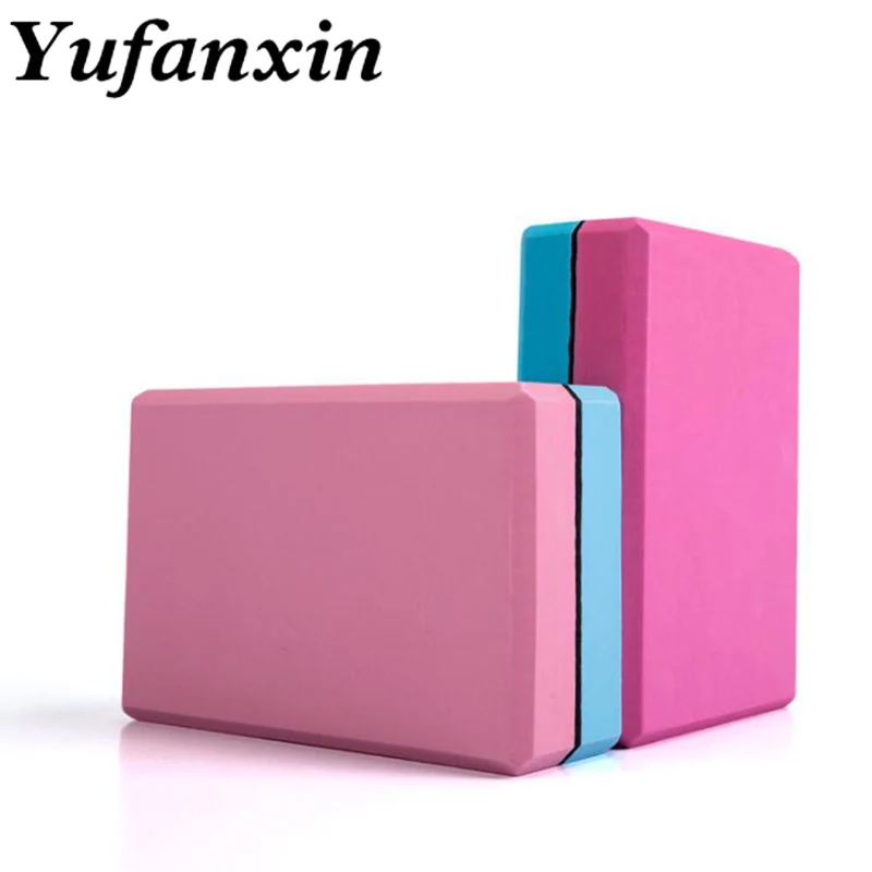 

High density EVA Gym Blocks Foam Brick Training Exercise Fitness Tool Body Shaping Yoga blocks Bodybuilding Equipment Sports