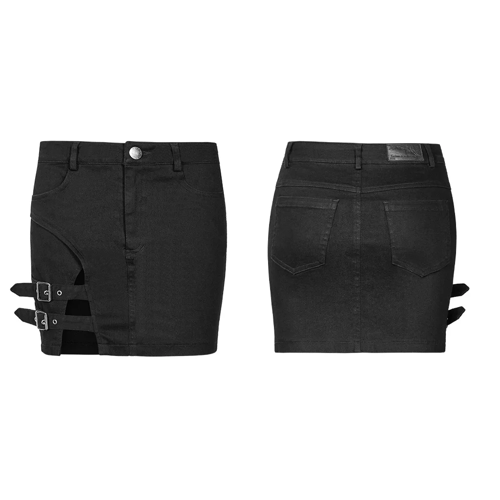 Готическая открытая уличная посылка облегающие короткие юбки в стиле панк