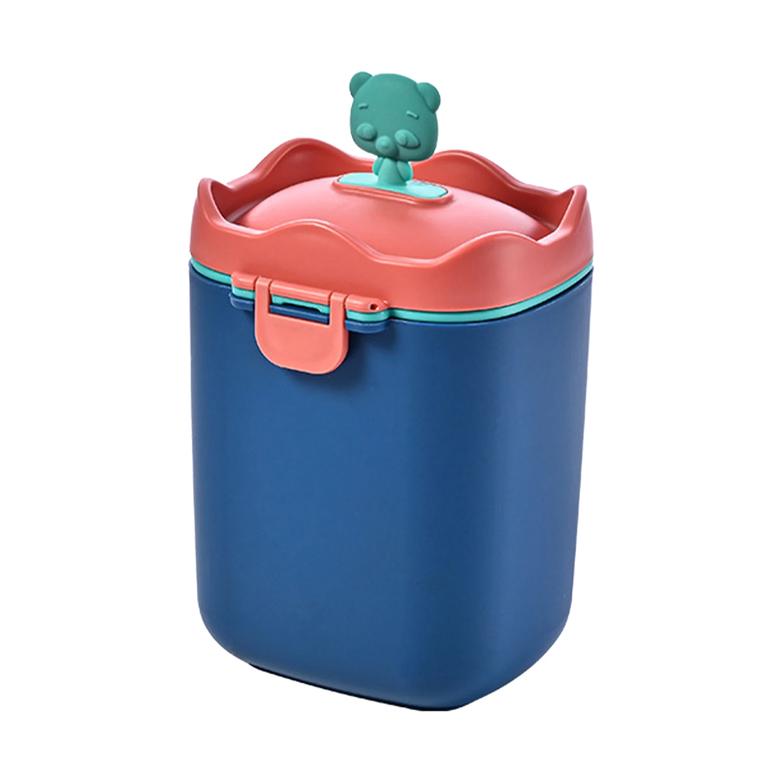 

Контейнер для молока, влагостойкий, вместительный, с ложкой